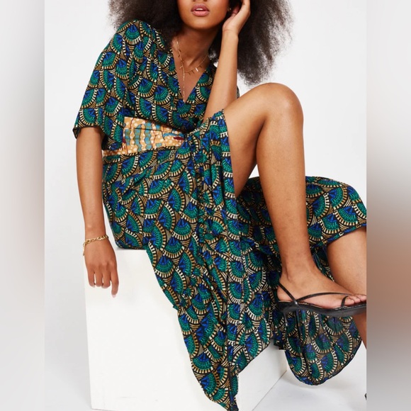 Silk & Salt The Journey Wrap Dress Size S - Picture 2 of 13